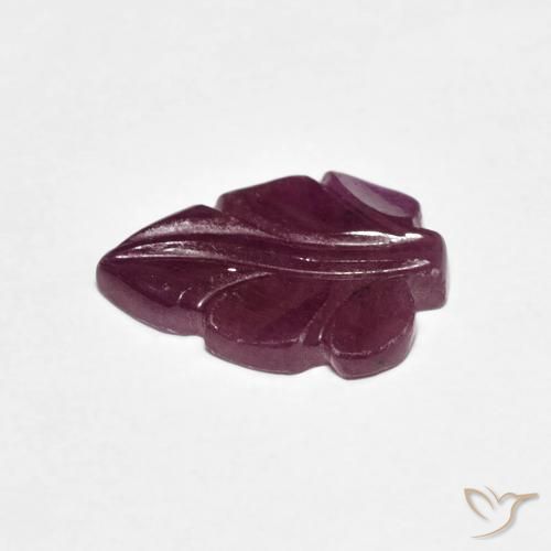 ياقوت Medium Dark-Purple طبيعي، فانسى، 2.98 قيراط، غير شفاف