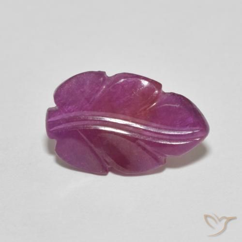 2.61ct طبيعي أرجواني محمر ياقوت, فانسى, غير شفاف