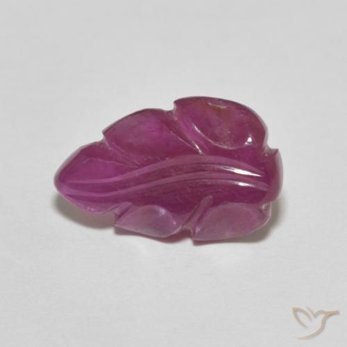 2.52ct طبيعي أرجوانى وردى ياقوت, فانسى, غير شفاف