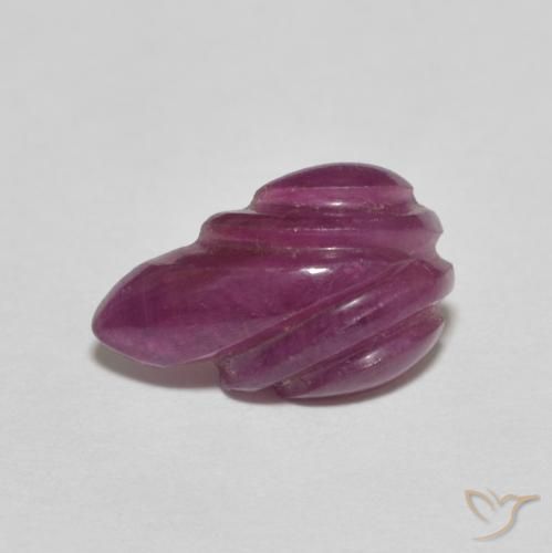 2.52ct طبيعي أرجواني محمر ياقوت, فانسى, غير شفاف