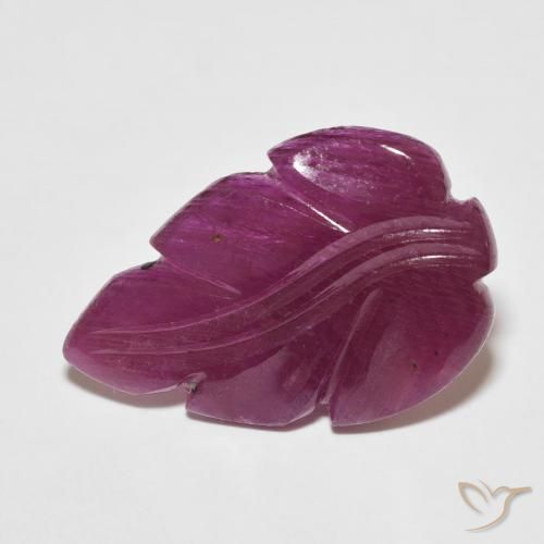 5.73ct طبيعي أحمر غامق ياقوت, فانسى, غير شفاف