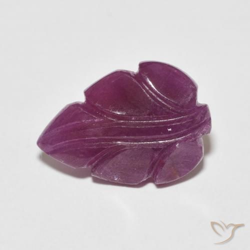 4.71ct طبيعي أحمر النبيذ ياقوت, فانسى, غير شفاف
