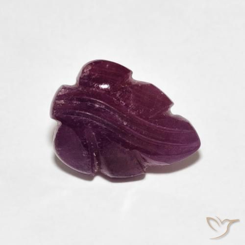 ياقوت Medium Dark-Purple طبيعي، فانسى، 2.78 قيراط، غير شفاف