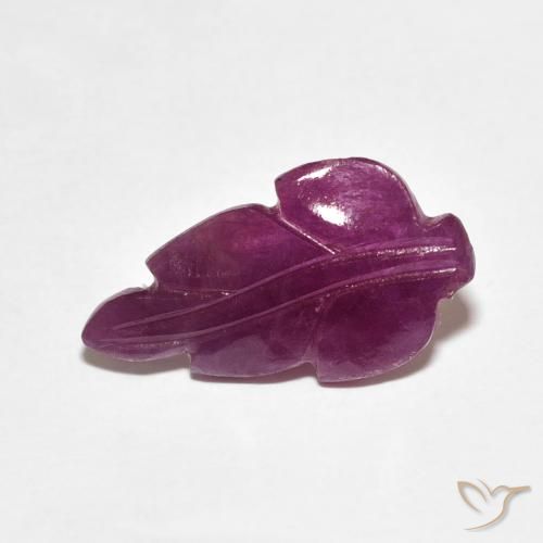 2.74ct طبيعي Medium Dark-Purple ياقوت, فانسى, غير شفاف