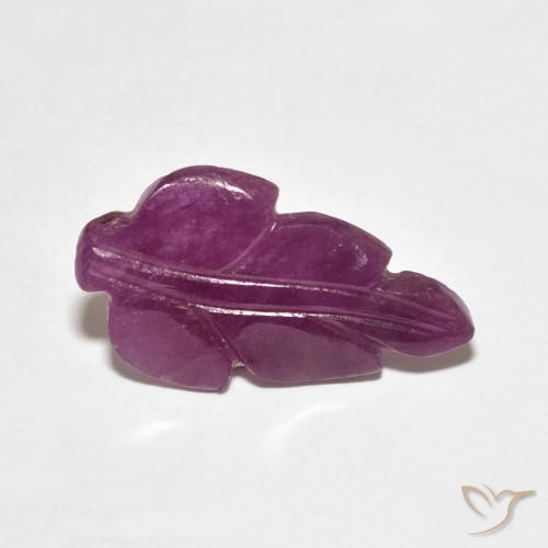 ياقوت Medium Dark-Purple طبيعي، فانسى، 2.74 قيراط، غير شفاف