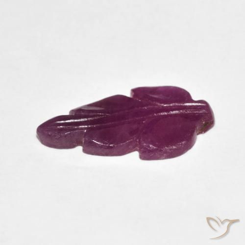 ياقوت Medium Dark-Purple طبيعي، فانسى، 2.74 قيراط، غير شفاف
