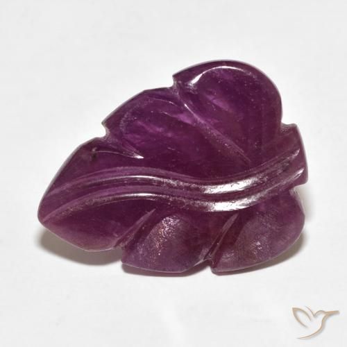 9.79ct طبيعي Medium Dark-Purple ياقوت, فانسى, غير شفاف