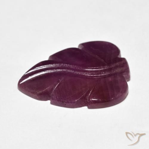 ياقوت Medium Dark-Purple طبيعي، فانسى، 9.79 قيراط، غير شفاف
