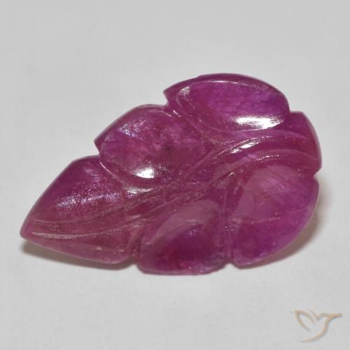 4.63ct طبيعي أرجواني محمر ياقوت, فانسى, غير شفاف