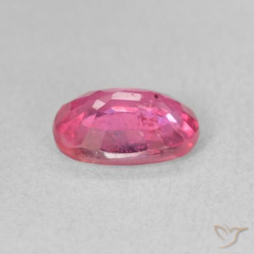 ياقوت Medium Dark-Pink طبيعي، بيضوي، 1.63 قيراط، VS-SI