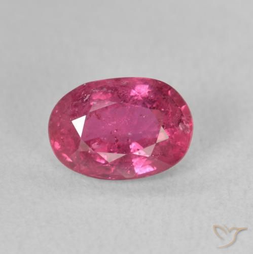 1.72ct طبيعي وردي فاقع ياقوت, بيضوي, VS-SI
