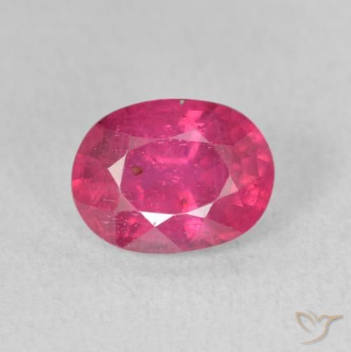 1.94ct طبيعي أحمر وردى ياقوت, بيضوي, VS-SI