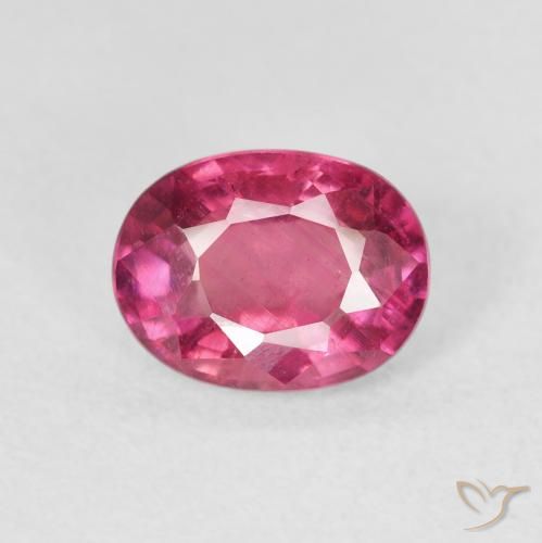 1.88ct طبيعي أحمر وردى ياقوت, بيضوي, VS-SI
