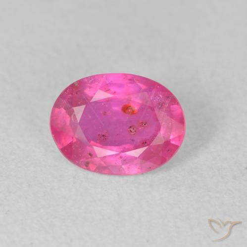 1.45ct طبيعي وردي فاقع ياقوت, بيضوي, VS-SI