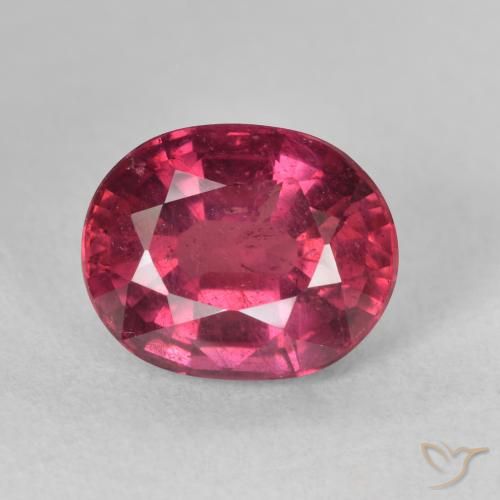 4.54ct طبيعي أحمر متوسط ياقوت, بيضوي, VS-SI