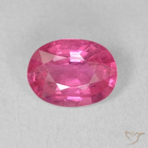 1.50ct طبيعي اوردي امحمر ياقوت, بيضوي, VS-SI