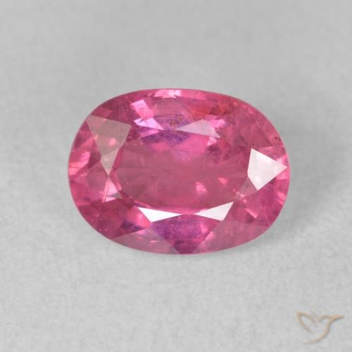 1.86ct طبيعي أحمر وردى ياقوت, بيضوي, VS-SI