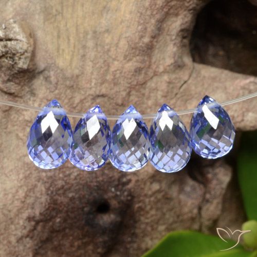 3.82ctw طبيعي Intense Blue  زفير, بريوليت, VVS-VS