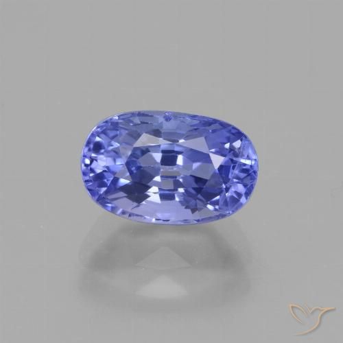 2.14ct طبيعي أزرق كهربائى زفير, بيضوي, قليلا جدا