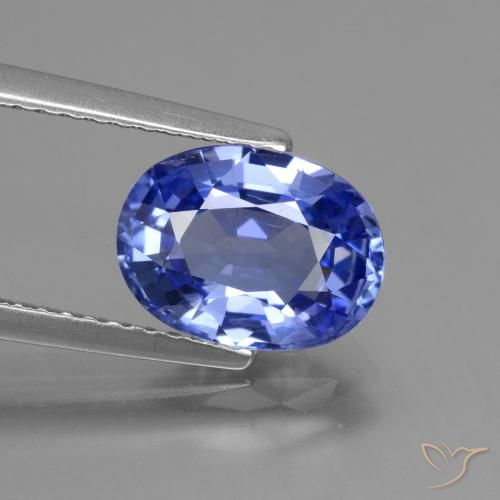 2.67ct طبيعي أزرق أرجوانى غامق زفير, بيضوي, VVS-VS