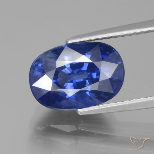 4.81ct طبيعي أزرق وردة الذرة زفير, بيضوي, قليلا جدا
