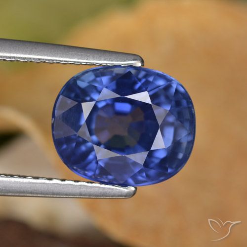 3.80ct طبيعي أزرق وردة الذرة زفير, بيضوي, قليلا جدا