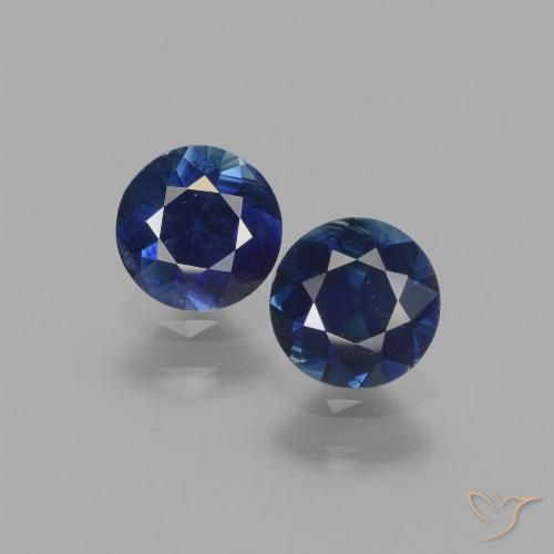 1.18ctw طبيعي أزرق بحرى زفير, دائري, قليلا جدا
