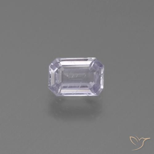 0.57ct طبيعي بنفسجى فاتح جدا زفير, قص الزمرد, قليلا جدا