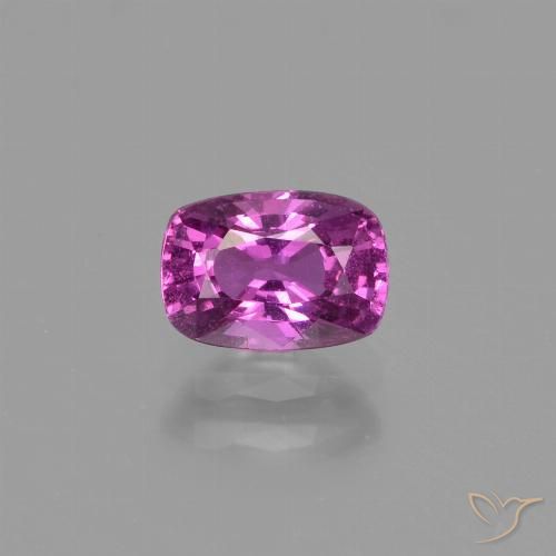 1.10ct طبيعي ماجنتى لامع زفير, وسادة, قليلا جدا