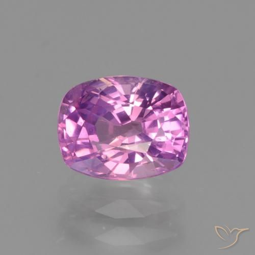 1.42ct طبيعي أرجوانى وردى زفير, وسادة, قليلا جدا