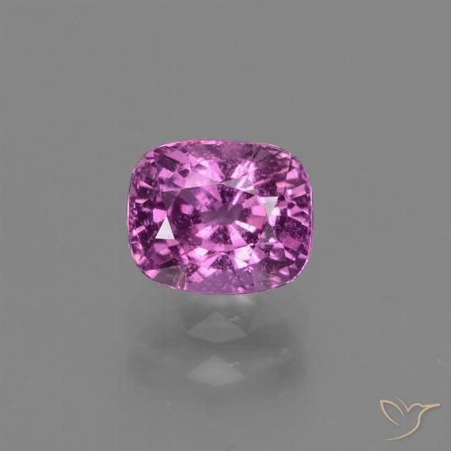 1.22ct طبيعي أرجوانى وردى غامق زفير, وسادة, VS-SI