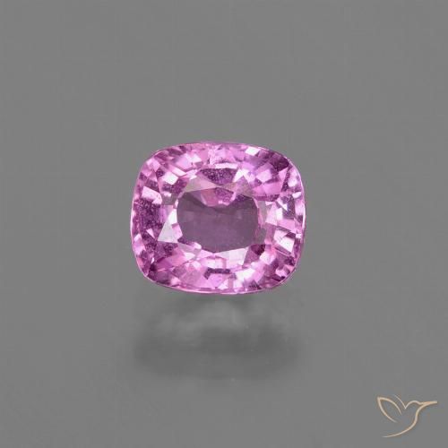 1.07ct طبيعي أرجوانى وردى غامق زفير, وسادة, قليلا جدا