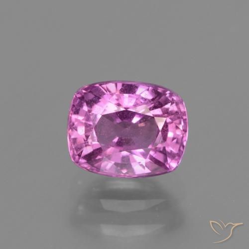 1.54ct طبيعي أرجوانى متوسط زفير, وسادة, قليلا جدا