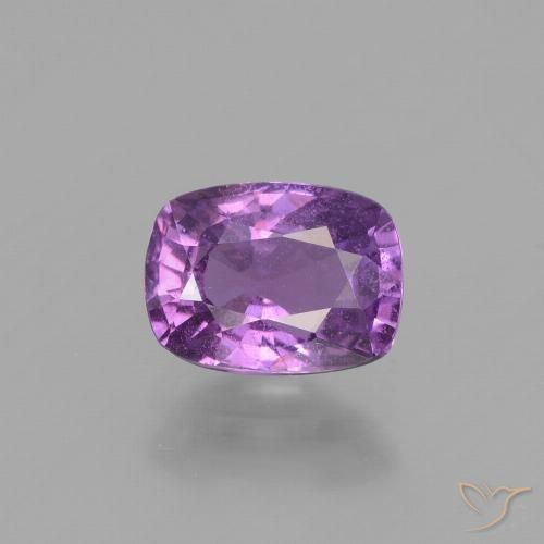 1.46ct طبيعي بنفسجى متوسط زفير, وسادة, قليلا جدا