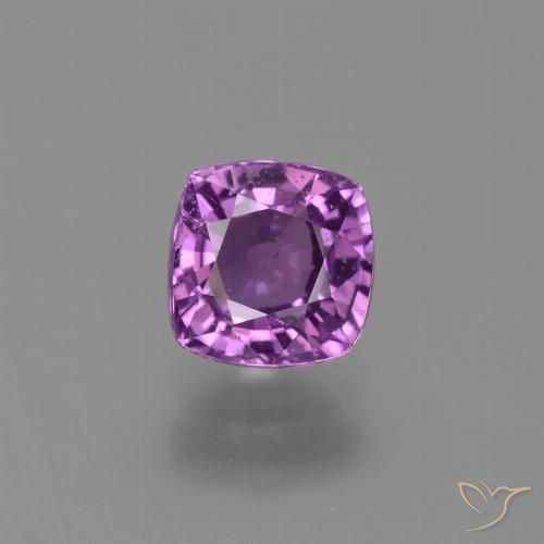 1.44ct طبيعي أرجوانى متوسط زفير, وسادة, قليلا جدا