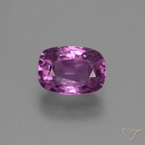 1.38ct طبيعي أرجوانى كهربائى زفير, وسادة, قليلا جدا