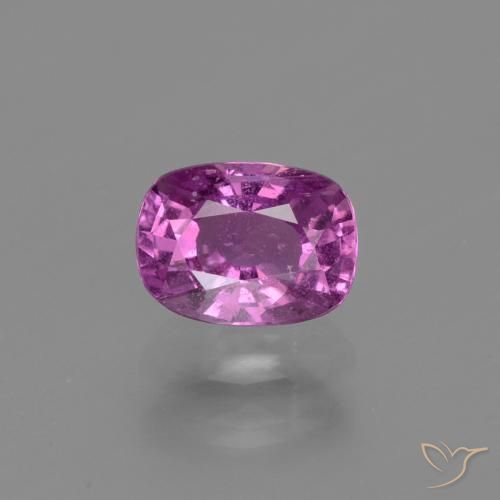 1.38ct طبيعي أرجوانى داكن-متوسط زفير, وسادة, قليلا جدا