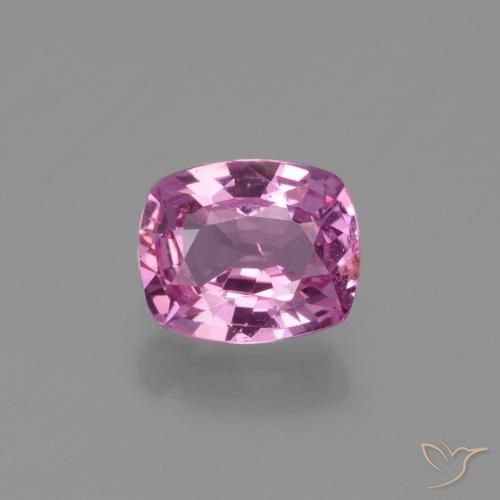 1.28ct طبيعي أرجوانى وردى لامع زفير, وسادة, قليلا جدا