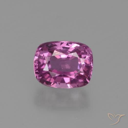 1.22ct طبيعي أرجوانى داكن-متوسط زفير, وسادة, VVS-VS, Photo A
