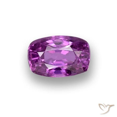 0.91ct طبيعي أرجوانى داكن-متوسط زفير, وسادة, قليلا جدا