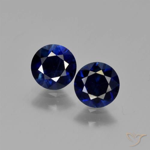 1.22ctw طبيعي أزرق بحرى زفير, دائري, قليلا جدا