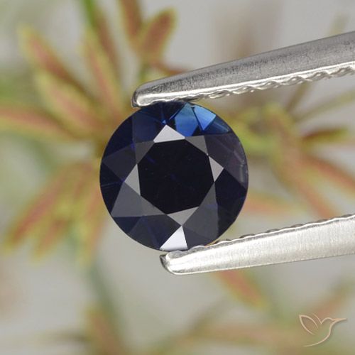 0.62ct طبيعي أزرق بحرى زفير, دائري, VVS