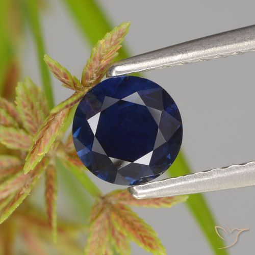 0.58ct طبيعي أزرق الشفق زفير, دائري, VVS