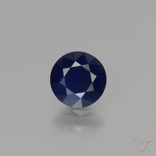 0.62ct طبيعي أزرق بحرى زفير, دائري, VVS