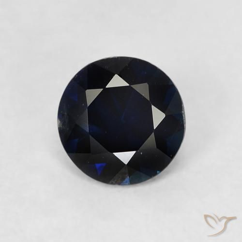 0.57ct طبيعي أزرق الشفق زفير, دائري, VVS-VS