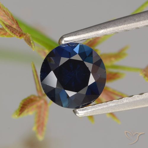 0.66ct طبيعي أزرق بحرى زفير, دائري, VVS