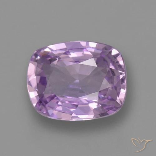 1.08ct طبيعي بنفسجى متوسط زفير, وسادة, VVS