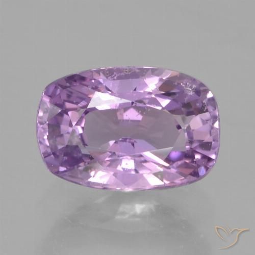 1.13ct طبيعي بنفسجى متوسط زفير, وسادة, قليلا جدا