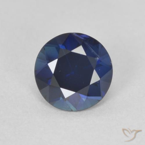 0.51ct طبيعي أزرق الشفق زفير, دائري, VVS-VS