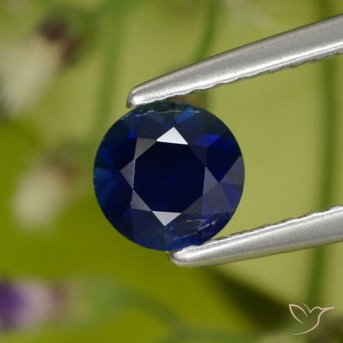 0.77ct طبيعي أزرق الشفق زفير, دائري, VVS-VS